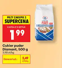Biedronka Cukier puder Diamant oferta