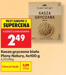 Biedronka Kasza gryczana biała Plony Natury oferta