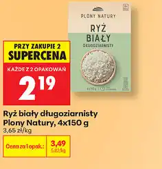 Biedronka Ryż biały długoziarnisty Plony Natury oferta