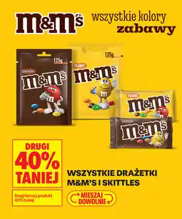 Biedronka Drażetki M&M's i Skittles oferta
