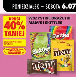 Biedronka Wszystkie drażetki M&M's i Skittles oferta