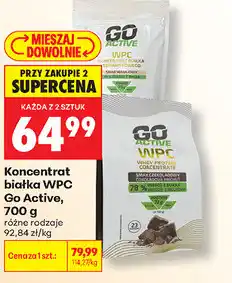 Biedronka Koncentrat białka WPC Go Active oferta
