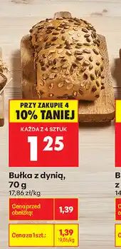 Biedronka Bułka z dynią oferta