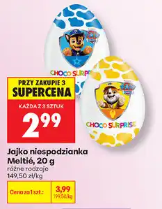 Biedronka Jajko niespodzianka Meltié oferta