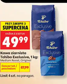 Biedronka Kawa ziarnista Tchibo Exclusive Medium Roast, Original oferta