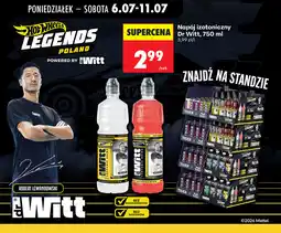 Biedronka Napój izotoniczny Dr Witt oferta