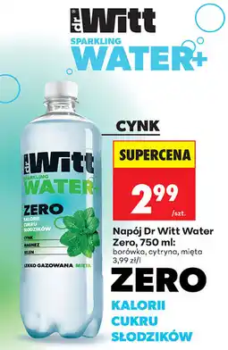 Biedronka Napój Dr Witt Water Zero oferta