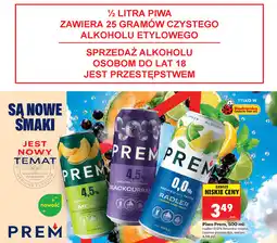 Biedronka Piwo Prem oferta