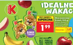 Biedronka Mus owocowy Kubuś oferta