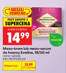 Biedronka Mezo-krem lub mezo-serum do twarzy Eveline oferta