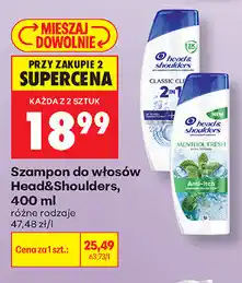 Biedronka Szampon do włosów Head&Shoulders oferta