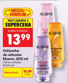 Biedronka Odżywka do włosów Elseve oferta