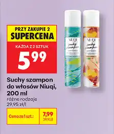 Biedronka Suchy szampon do włosów Niuqi oferta