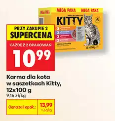 Biedronka Karma dla kota w saszetkach Kitty oferta