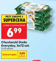 Biedronka Chusteczki Dada Everyday oferta