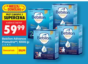 Biedronka Bebilon Advance Pronutra oferta