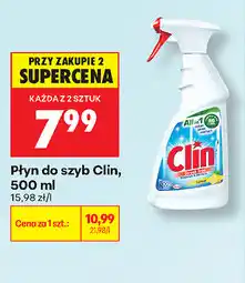 Biedronka Płyn do szyb Clin oferta