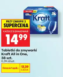 Biedronka Tabletki do zmywarki Kraft All in One, 38 szt oferta