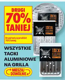 Biedronka Wszystkie tacki aluminiowe na grilla Czas na Grill oferta