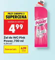 Biedronka Żel do WC Pink Power oferta