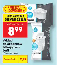 Biedronka Wkład do dzbanków filtrujących Dafi oferta