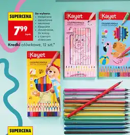 Biedronka Kredki ołówkowe oferta