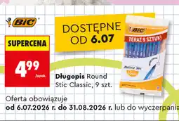 Biedronka Długopisy BIC Round Stic Classic oferta
