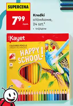 Biedronka Kayet Kredki ołówkowe oferta