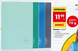 Biedronka eszyt A4/60 oferta