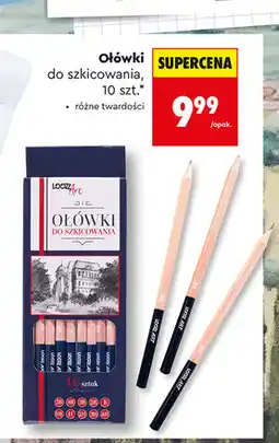 Biedronka LOOZZ Ołówki do szkicowania, 10 szt oferta