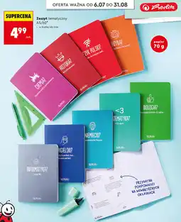 Biedronka Herlitz Zeszyt tematyczny A5/60 oferta