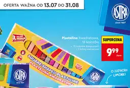 Biedronka Astra Plastelina kwadratowa, 18 kolorów oferta
