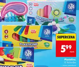 Biedronka Astra Plastelina, 12 kolorów oferta