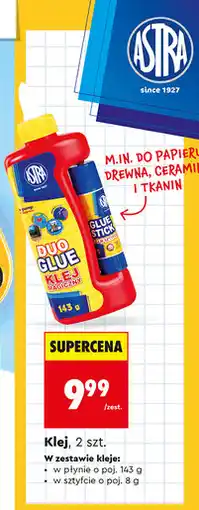 Biedronka Klej Astra, 2 szt oferta