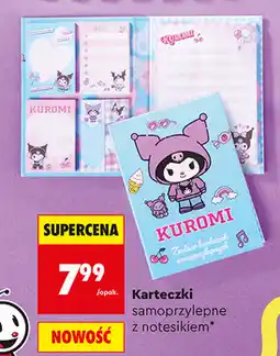 Biedronka St. Majewski Karteczki samoprzylepne z notesikiem Kuromi oferta