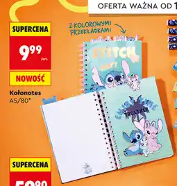Biedronka Stitch Kołonotes A5/80 oferta