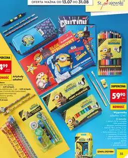 Biedronka Wyprawka szkolna, 13 el. Minions oferta
