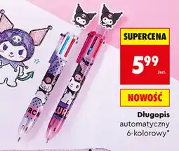 Biedronka Kuromi Długopis automatyczny 6-kolorowy oferta