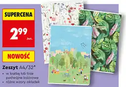 Biedronka Zeszyt A4/32 Top 2000 oferta
