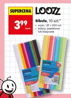 Biedronka Bibuła LOOZZ oferta