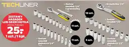 Netto TECHLINER Zestawy nasadek lub grzechotka oferta