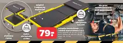 Netto TECHLINER Leżanka montażowa i stołek warsztatowy 2 w 1 oferta