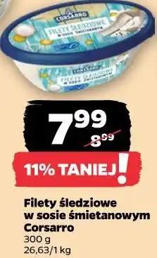 Netto Filety śledziowe w sosie śmietankowym Corsarro oferta