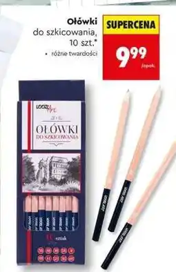 Biedronka Ołówki do szkicowania, 10 szt oferta