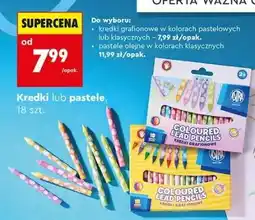 Biedronka Kredki lub pastele, 18 szt oferta