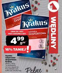 Netto Szynka Krakus oferta