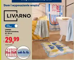 Lidl Dywanik łazienkowy Livarno oferta