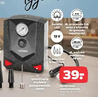 Netto Kompresor samochodowy Dynic oferta