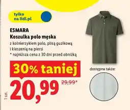 Lidl Koszulka polo męska Esmara oferta