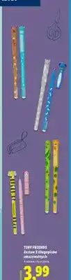 Lidl Zestaw 2 długopisów zmazywalnych Tiny Friends oferta